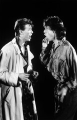 Mick Jagger David Bowie