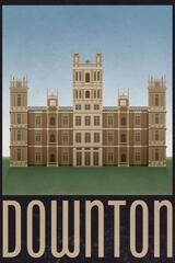 Downton Retro Travel Poster