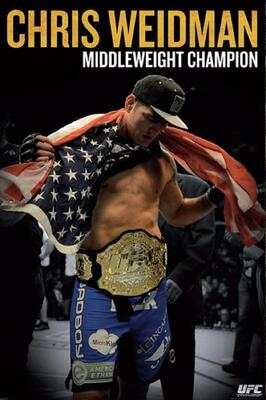 UFC - Chris Weidman Sports Poster